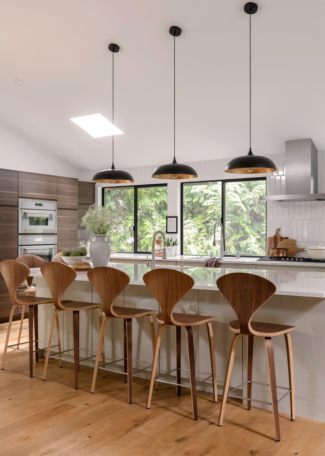 Modern Walnut Kitchen — photo 1